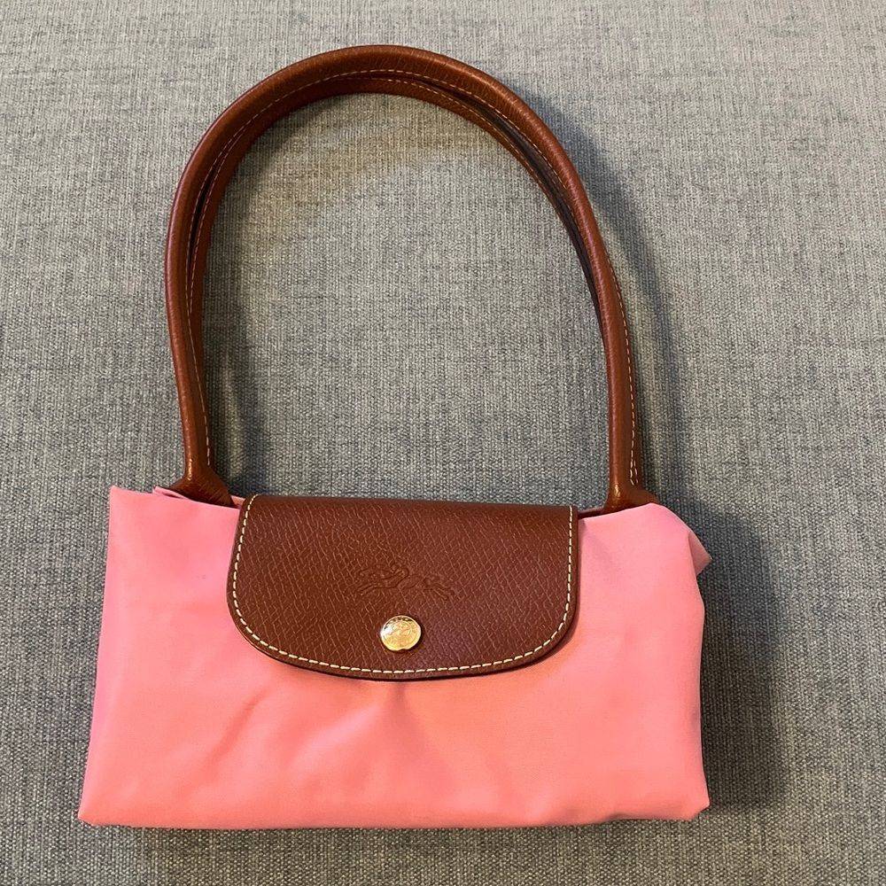Pink Longchamp La Pilage Tote Bag Purse